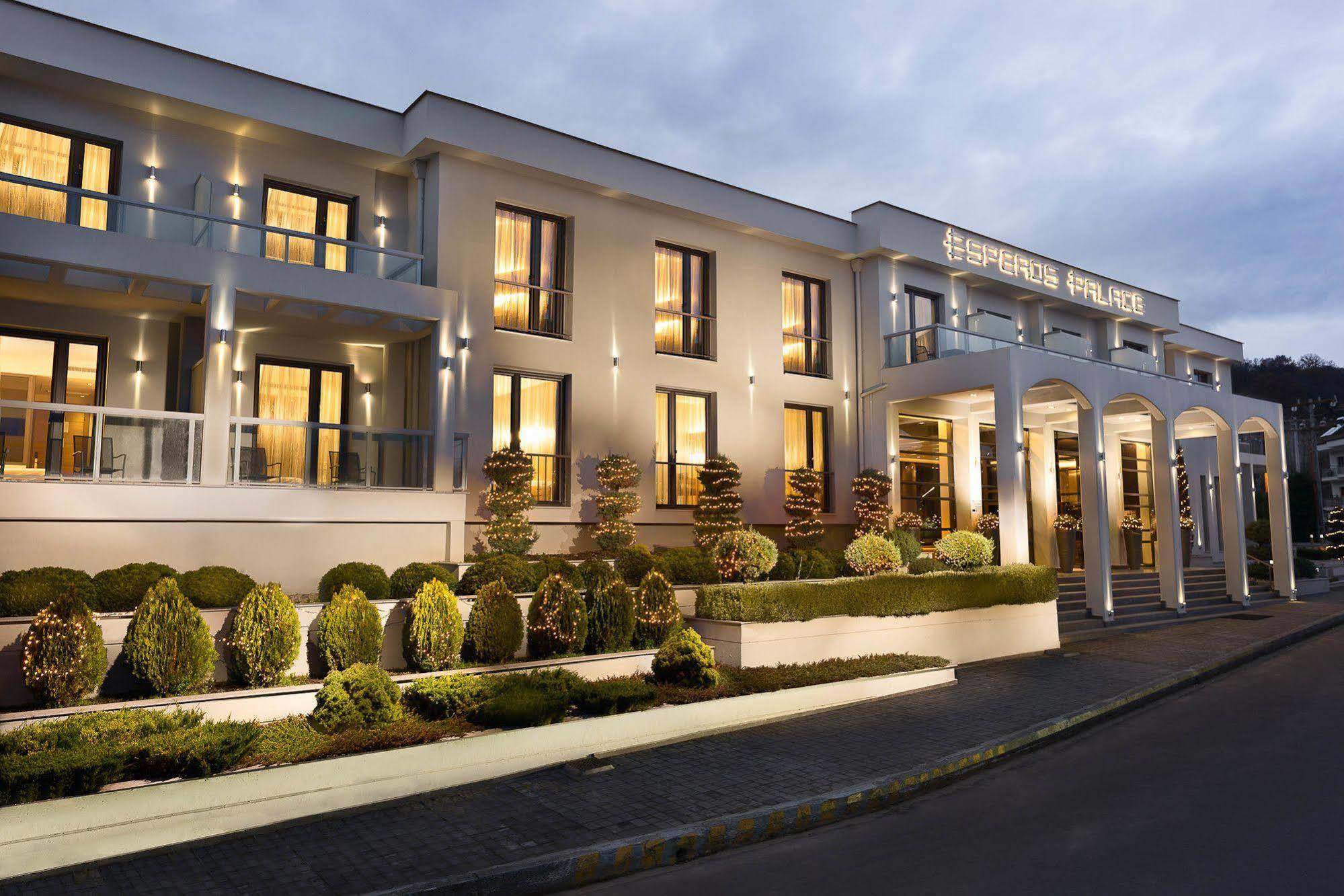 Esperos Palace Luxury & Spa Hotel Кастория Экстерьер фото